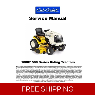 CUB-CADET-1000-SERIES-769-02100-SM-0910